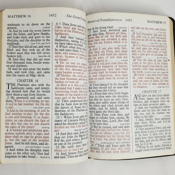 Regency Holy Bible Giant Print King James Version Concordance Red Letter 883 - Picture 7 of 7
